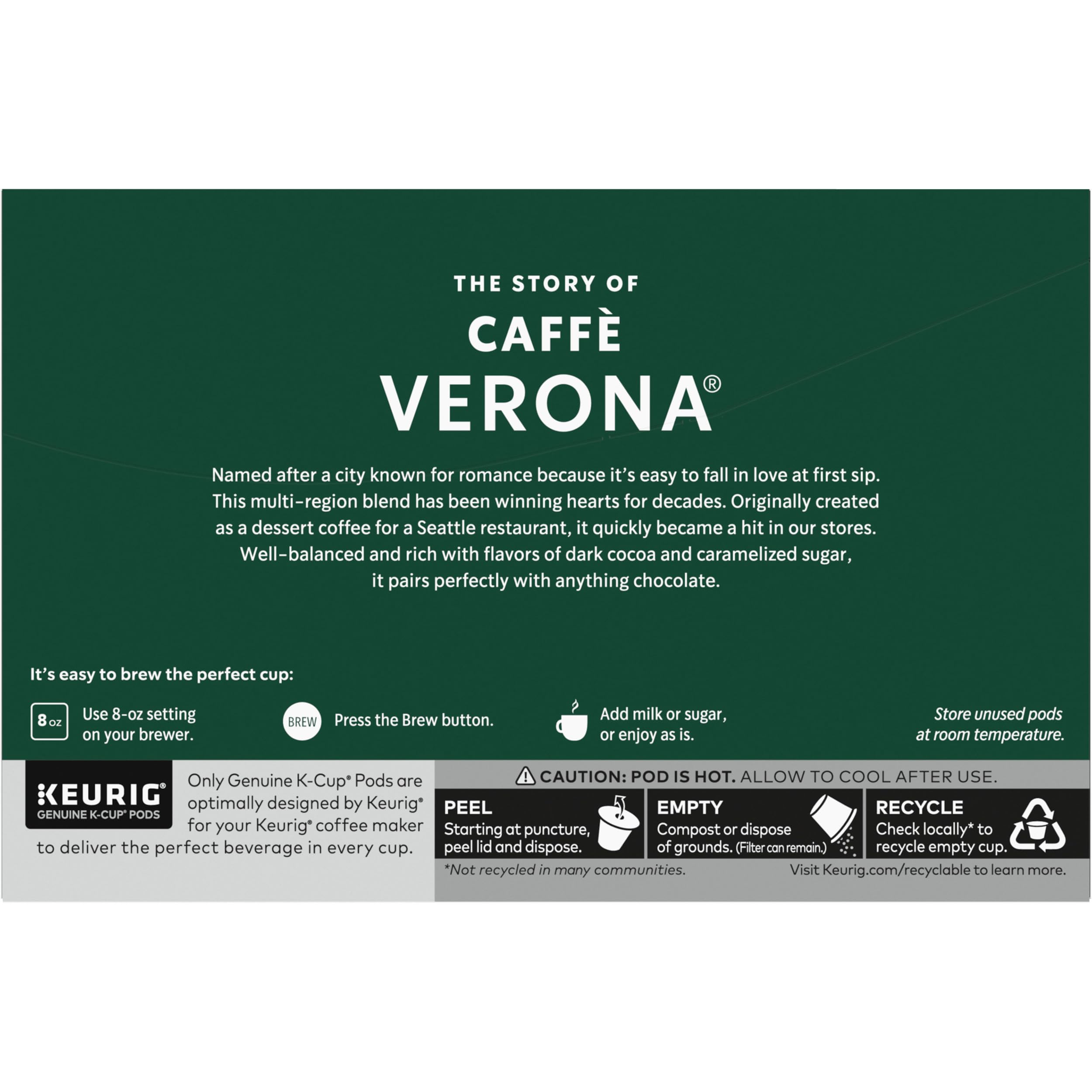 Starbucks desayuno con croissant y café Caffè Verona para un momento placentero