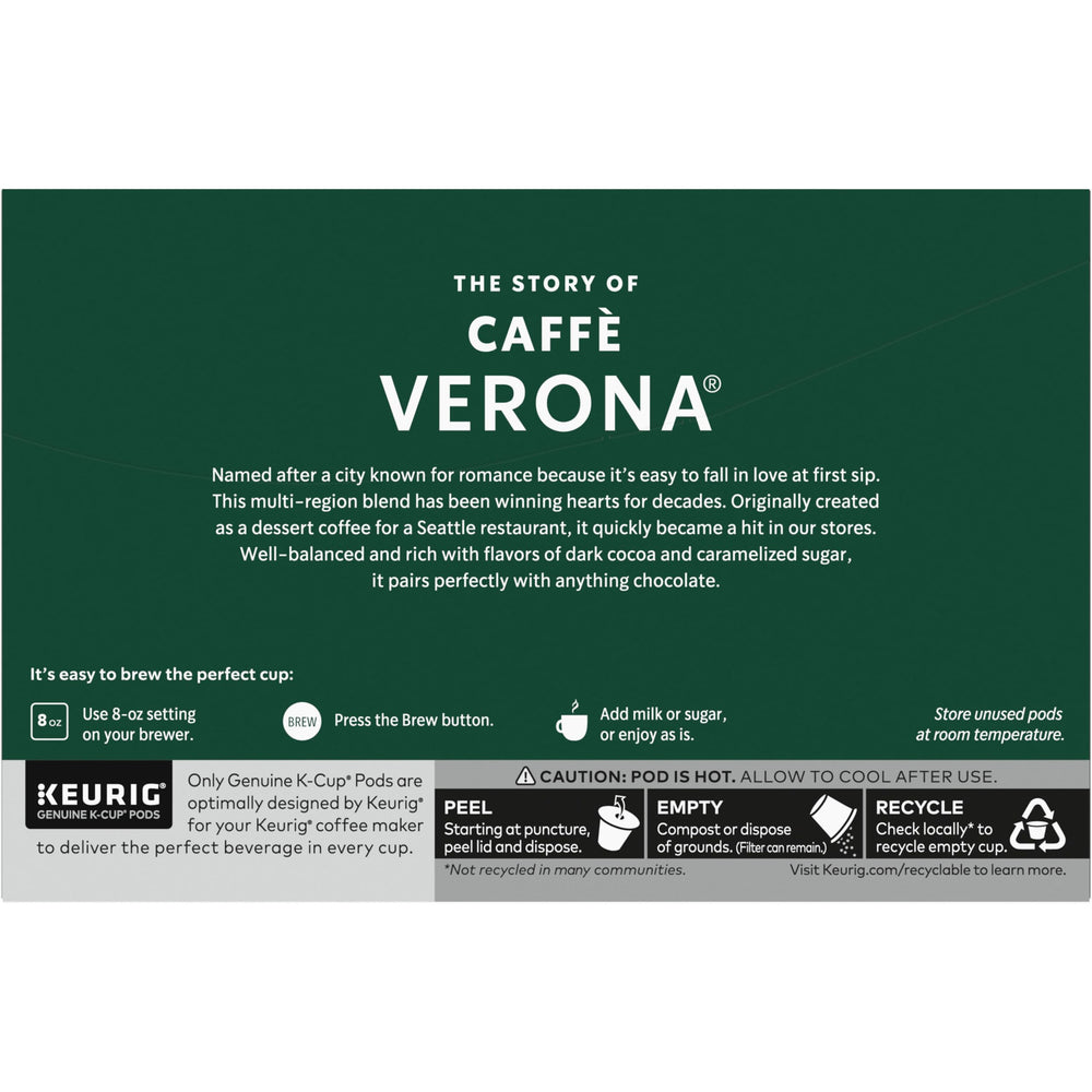 Starbucks desayuno con croissant y café Caffè Verona para un momento placentero