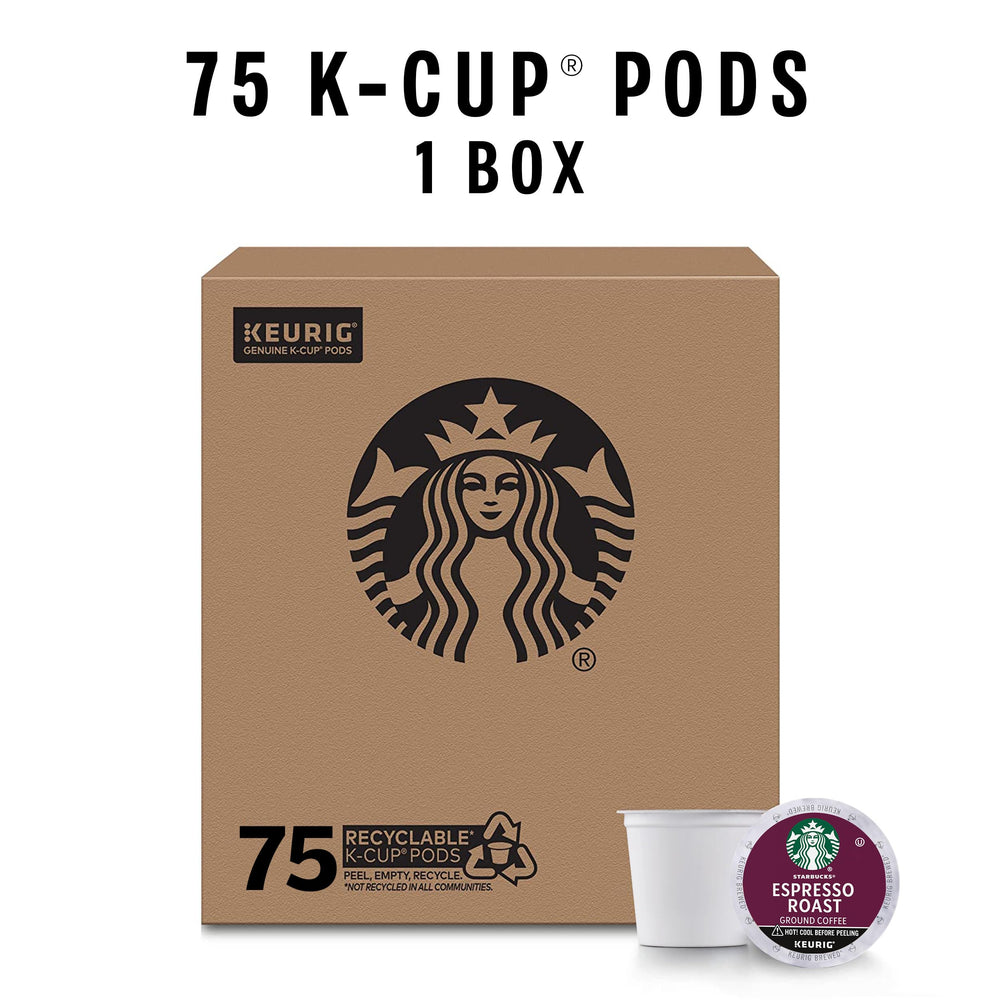 Starbucks detalle del polvo molido en cápsula con tueste visible, sabor intenso