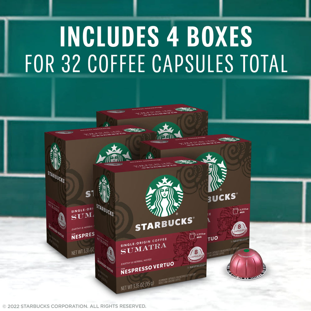 Starbucks taza lista de 7,77 fl oz mostrando cuerpo intenso y aroma
