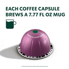 Starbucks taza preparada que sugiere sabor intenso y balance