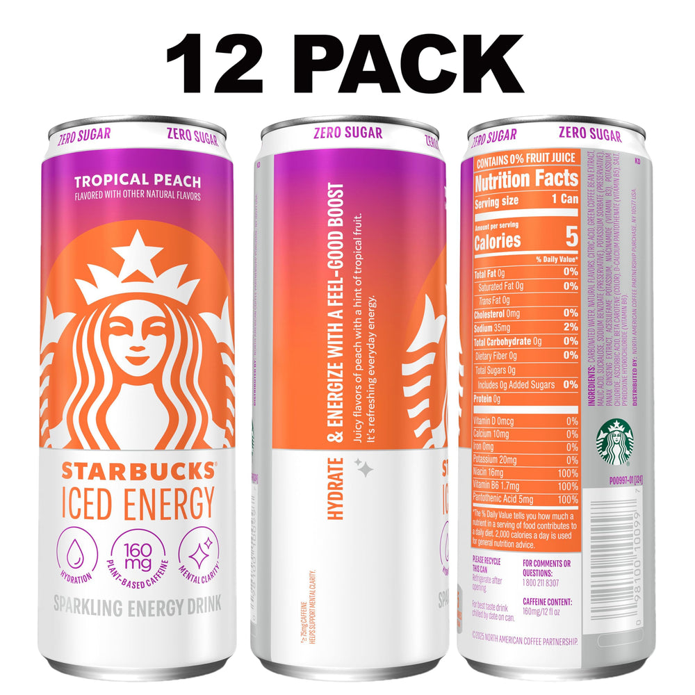 Starbucks detalle de burbujas y color que destaca la textura refrescante y ligera