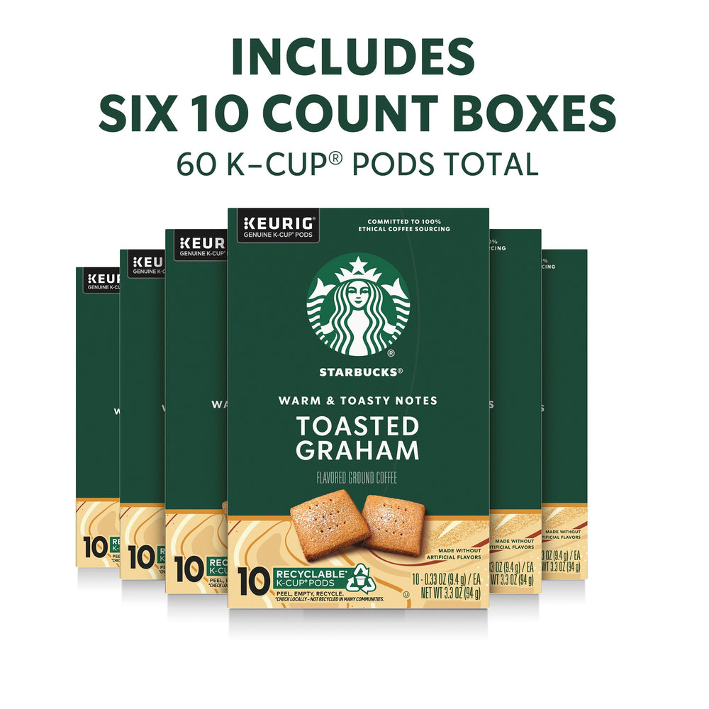 Starbucks cápsula K-Cup en primer plano, detalle útil para compatibilidad Keurig