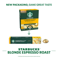 Starbucks cápsula Vertuo Blonde detalle de aluminio optimizado para extracción perfecta