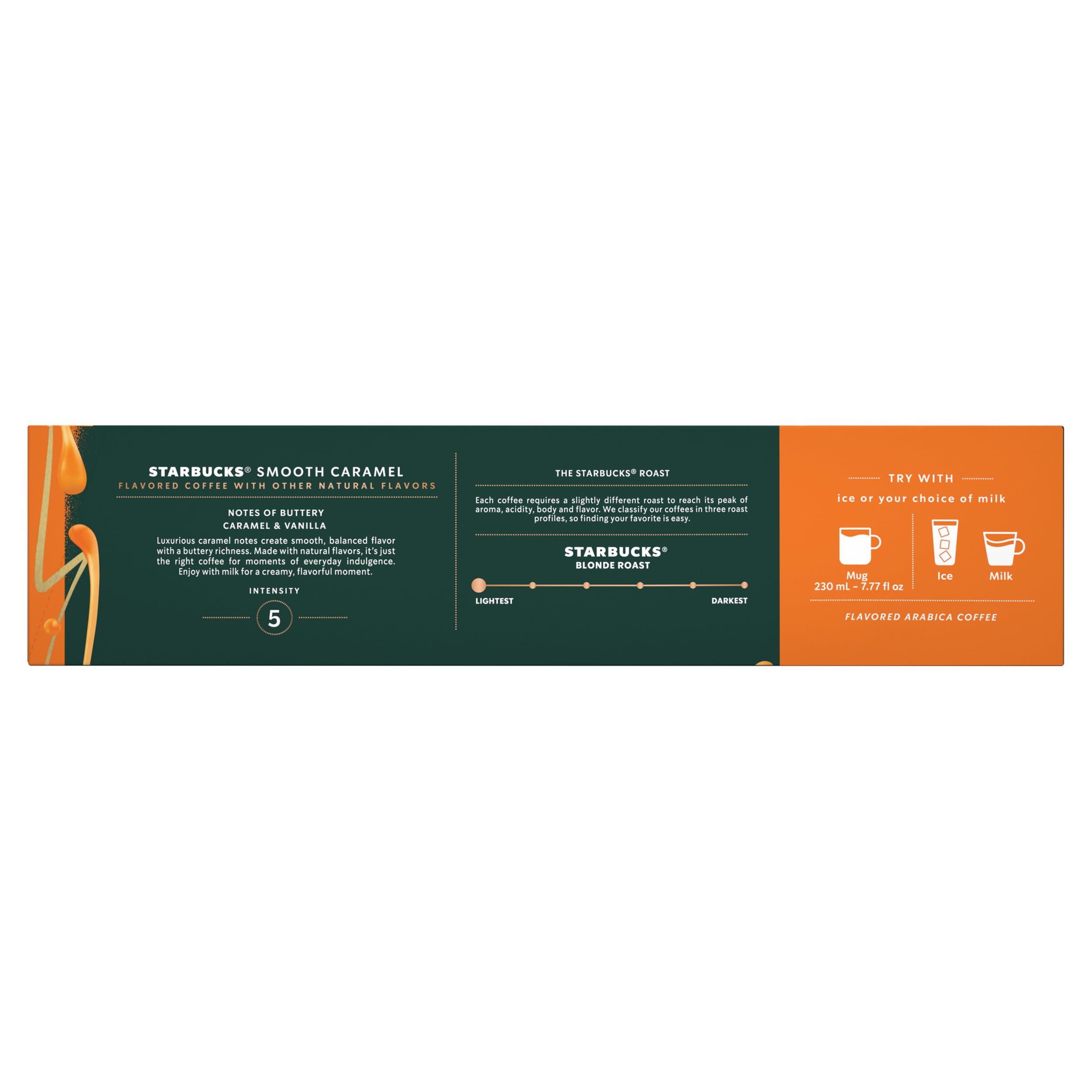 Starbucks caja abierta con tres cajas de diez para cantidad práctica