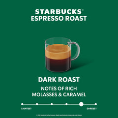 Taza pequeña de espresso Starbucks by Nespresso Vertuo con crema densa y aroma