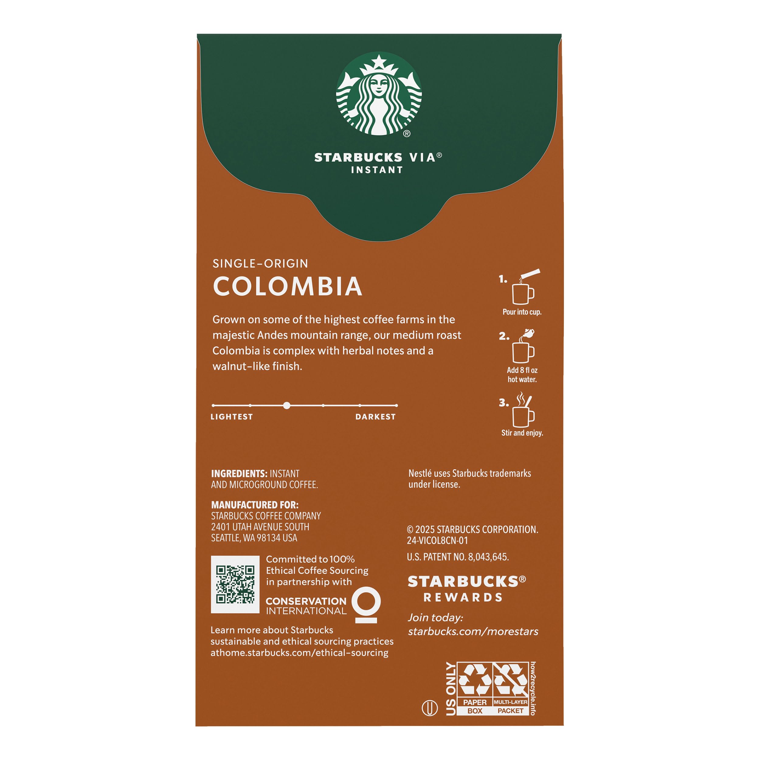 Starbucks VIA en mesa de desayuno mostrando uso cotidiano y practicidad