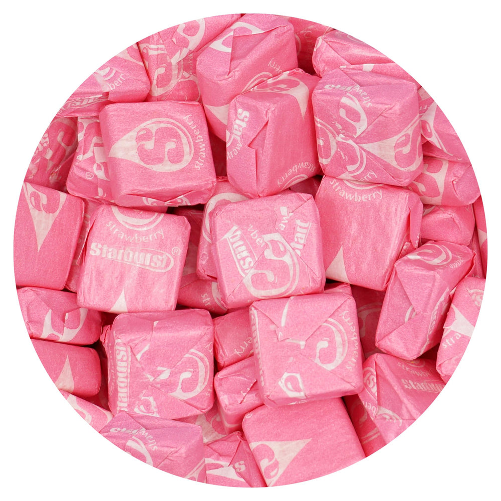 THE HAMPTON CANDY COMPANY bolsa Starburst All Pink vista frontal, ideal para fiestas