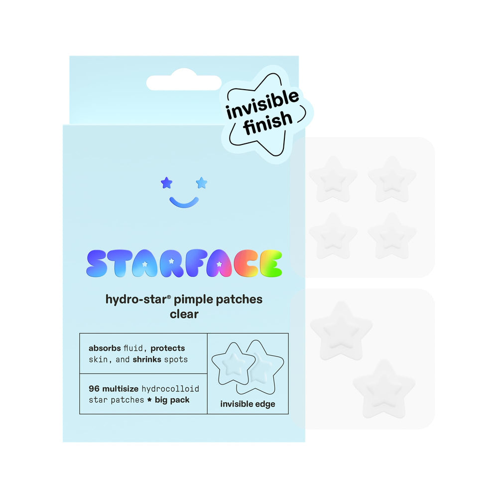 Starface empaque frontal mostrando 96 parches, protección discreta