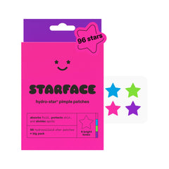 Starface empaque frontal con 96 parches para recambio y conveniencia