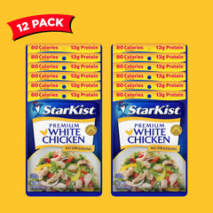 StarKist primer plano de la textura tierna de la pechuga, aspecto jugoso