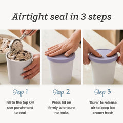 StarPack Home tapa de silicona menta resaltando sello hermético para proteger textura