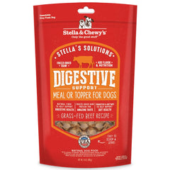 Stella & Chewy's empaque frontal mostrando beneficios digestivos