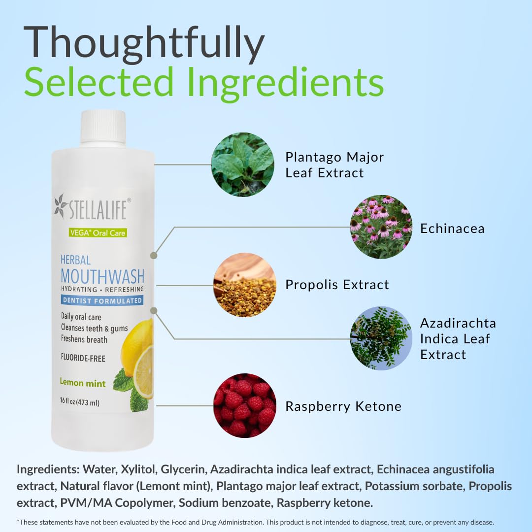 StellaLife etiqueta de ingredientes resaltando la composición natural