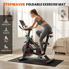 Stepwaver alfombra bajo caminadora reduce ruido y protege suelos