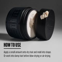 STMNT matte paste before and after styling for visible volume and separation