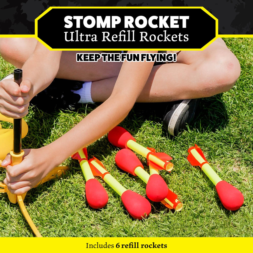 Stomp Rocket punta de espuma segura que amortigua impactos