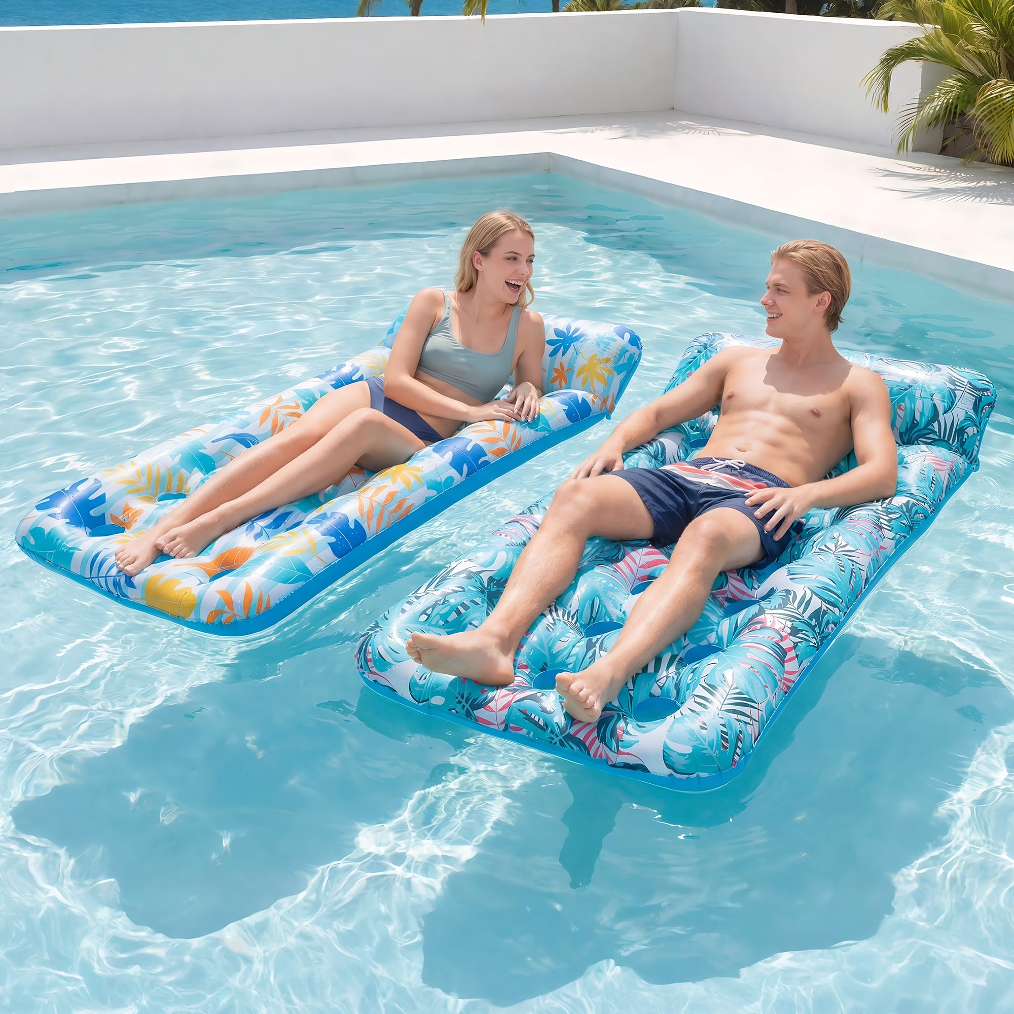 stonful ambiente de playa con flotador, perfecto para días soleados