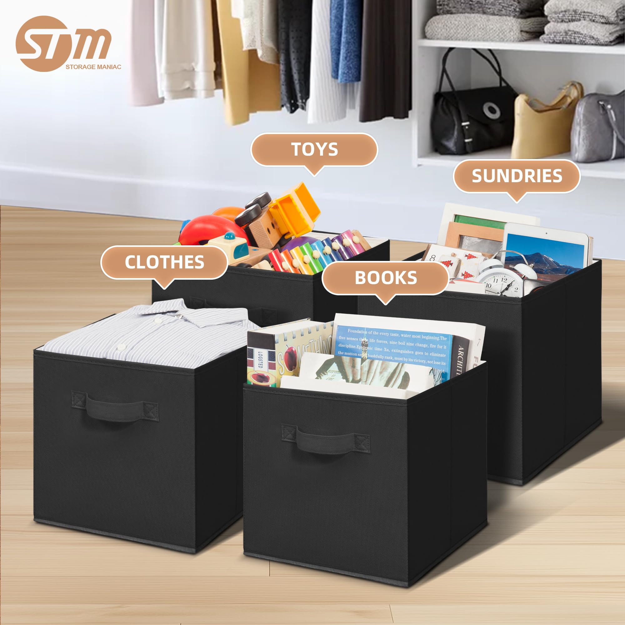 STORAGE MANIAC detalle de la tela y costuras, mayor durabilidad