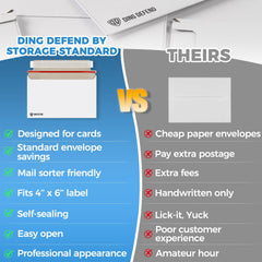 Storage Standard cierre autoadhesivo listo para sellar rápido