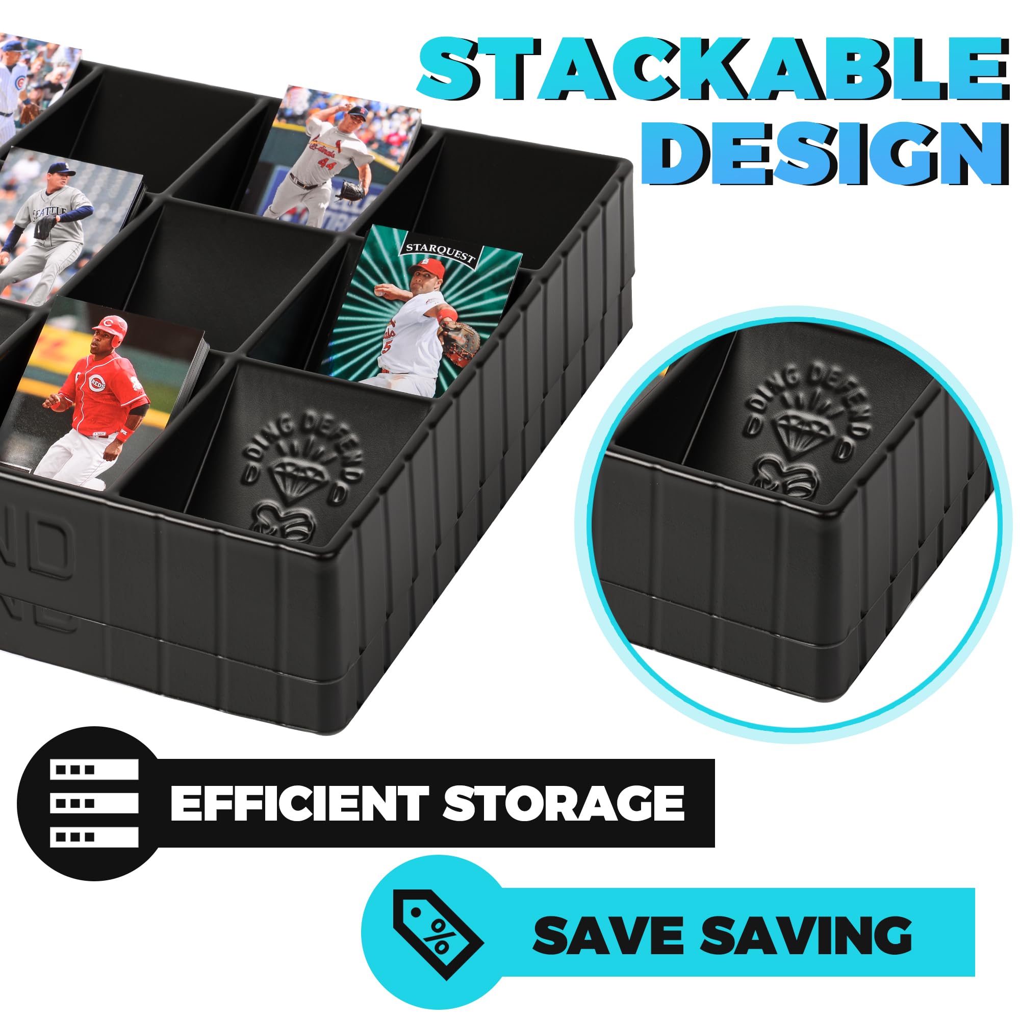 Storage Standard presentación de colección organizada lista para exhibir o vender