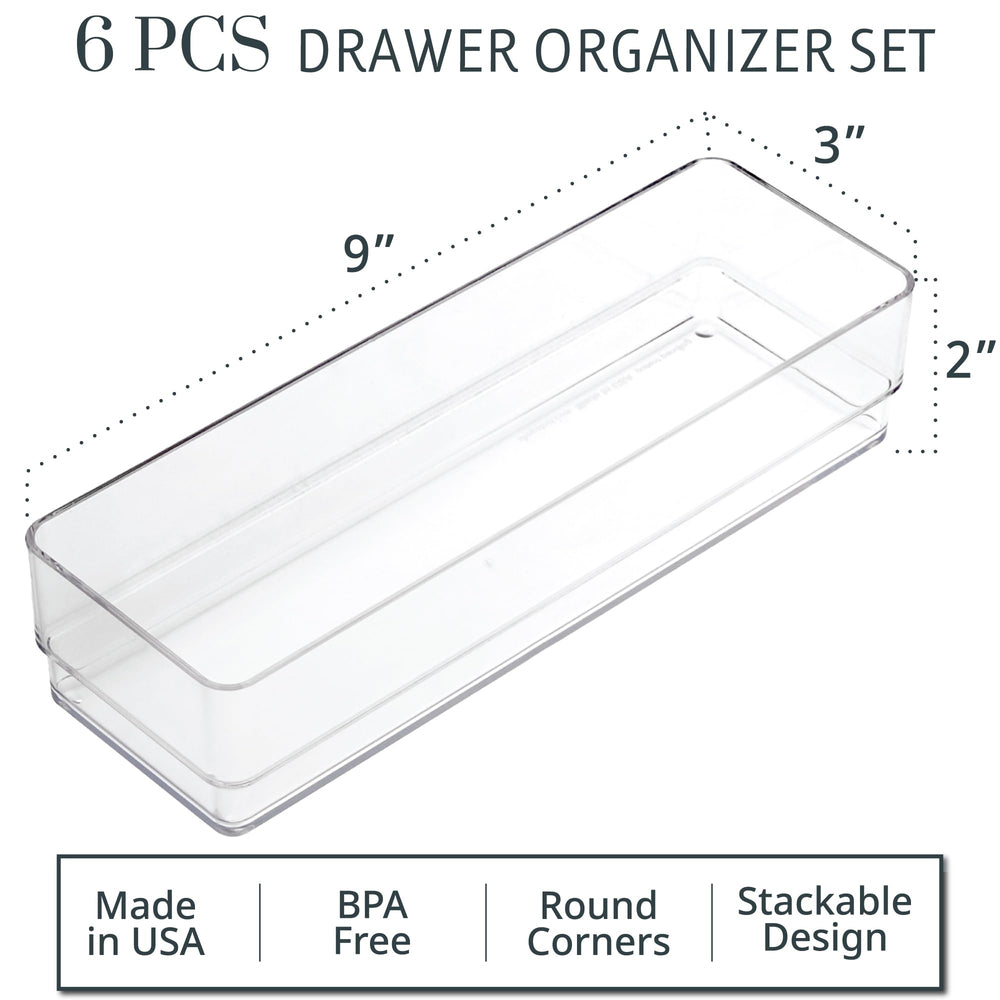 STORi primer plano del plástico transparente mostrando acabado resistente y sin BPA