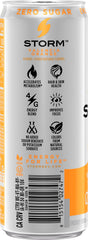 STORM detalle de etiqueta y textura que destaca ingredientes y calidad