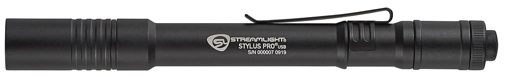 Streamlight Stylus Pro comparación de tamaño mostrando portabilidad