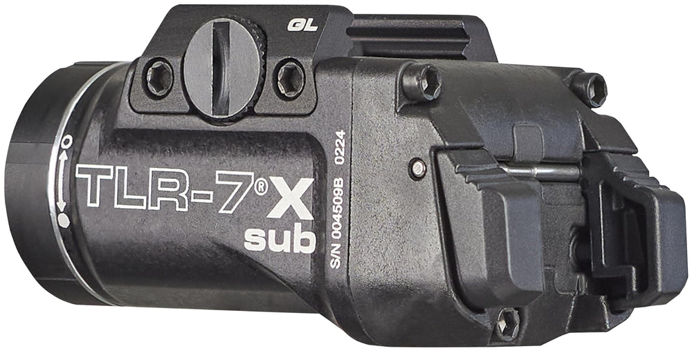 Streamlight TLR-7 X Sub montada en GLOCK 43X demostrando ajuste exacto