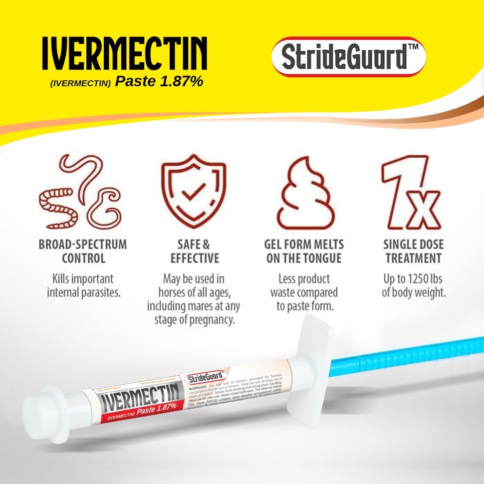 StrideGuard producto en entorno de establo mostrando uso práctico
