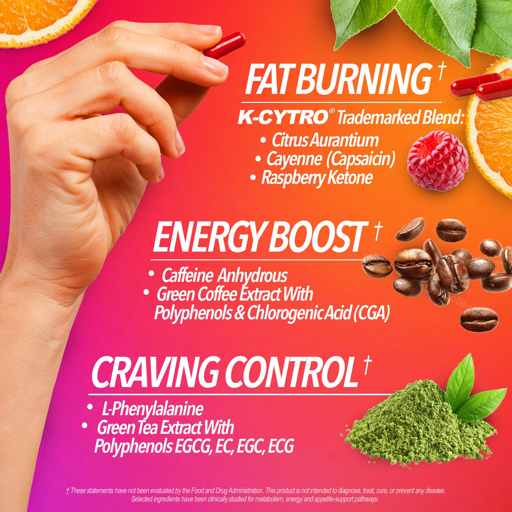 stripfast5000 close-up de ingredientes primarios que apoyan metabolismo