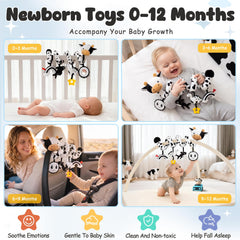 Stuffed los cuatro accesorios colgantes, variedad sensorial inmediata