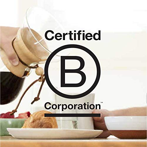 Stumptown Homestead etiqueta con información de origen y beneficios de comercio directo