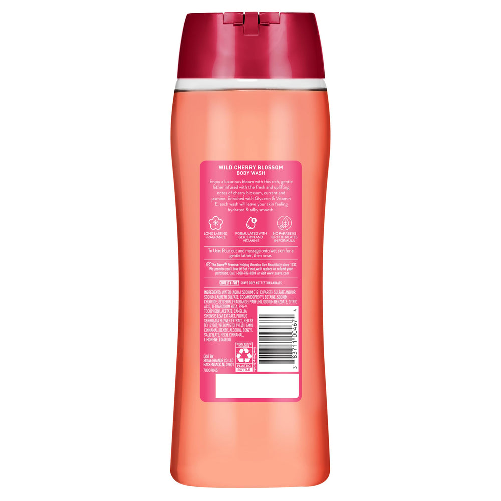 Suave tamaño de 18 oz en mano para referencia de escala