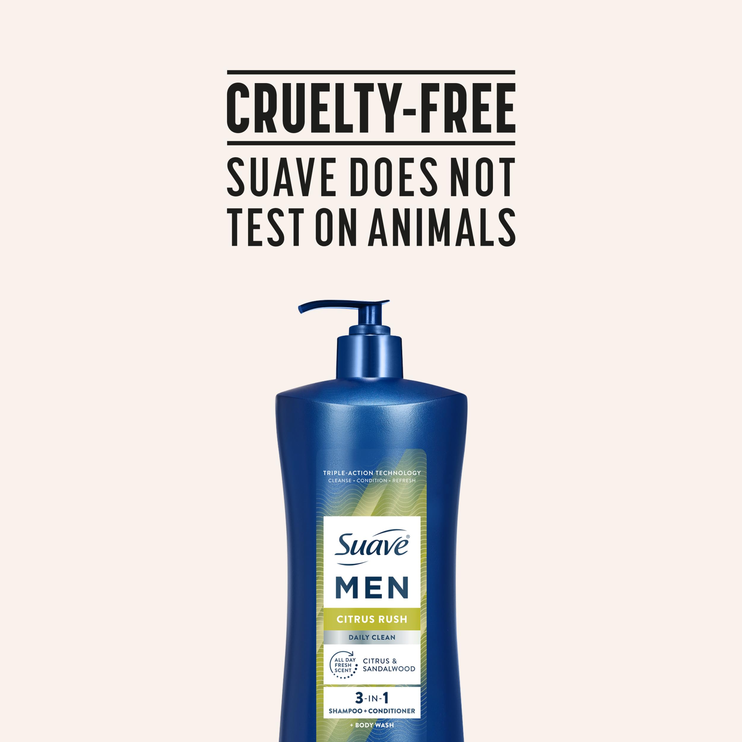 Suave Men pack múltiple de 4 unidades ideal para familias