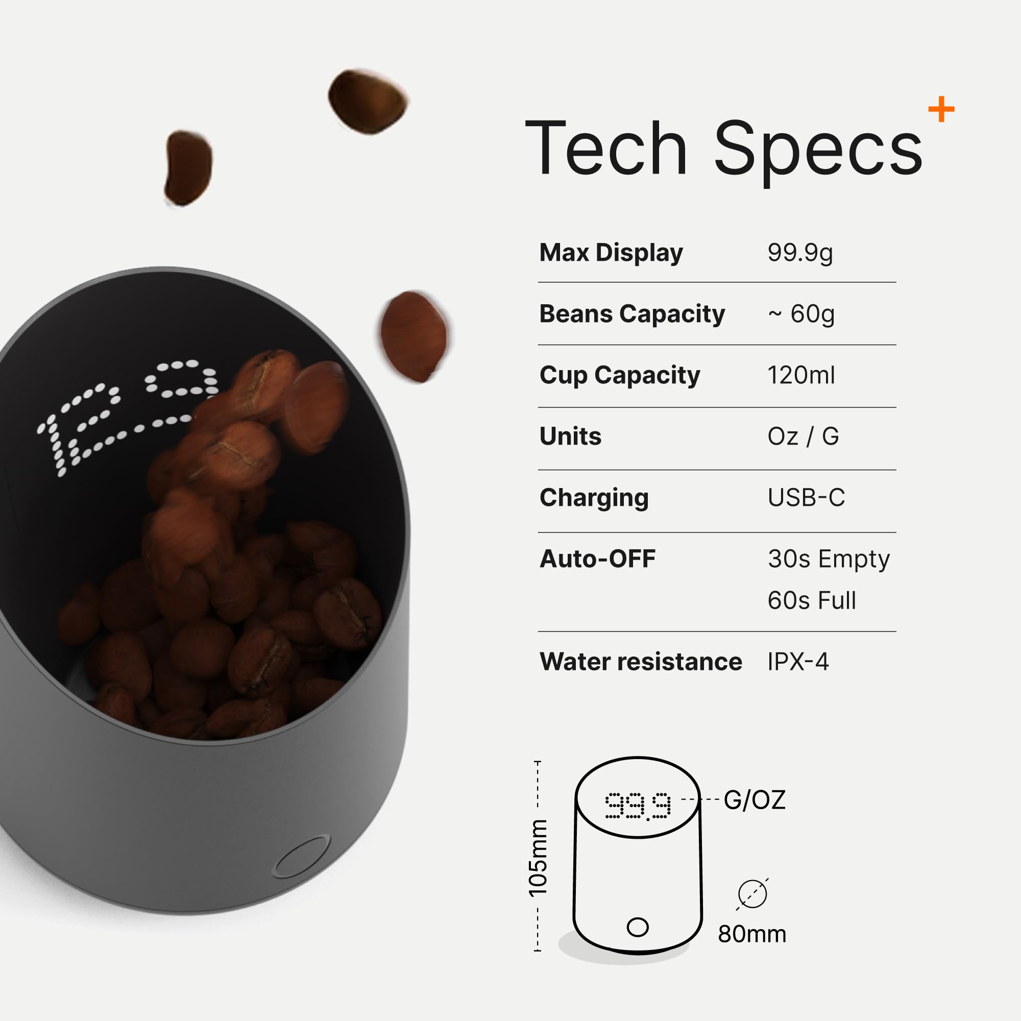 Subminimal SubScale sobre una estación de café y beneficio de estética profesional