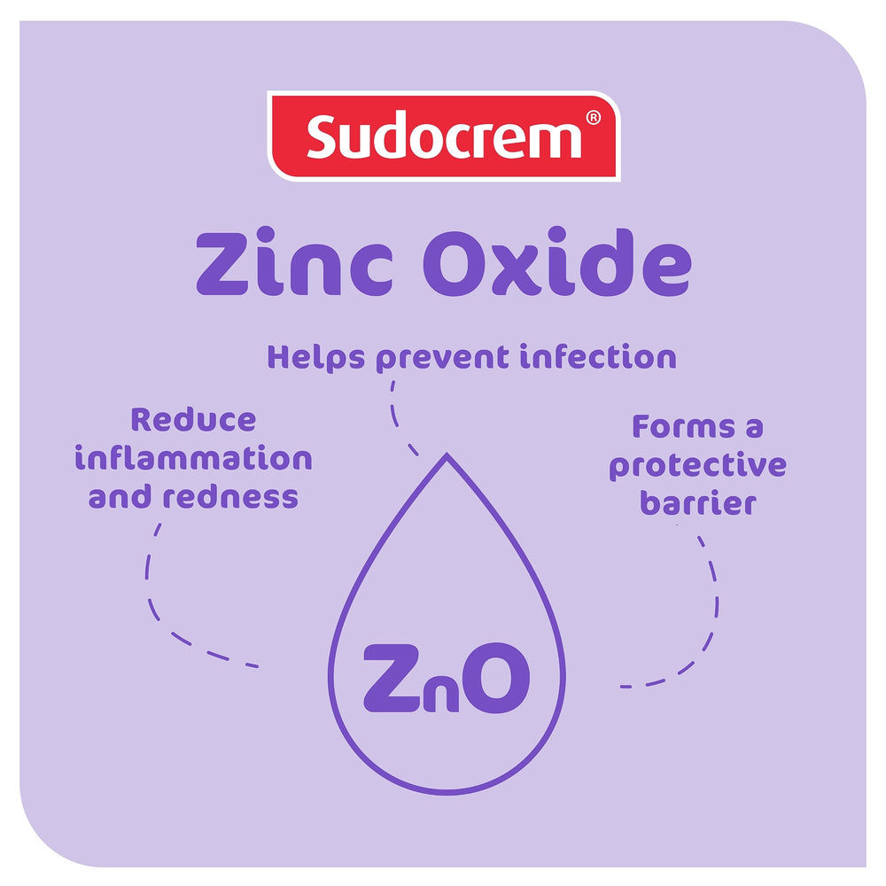 Sudocrem envase abierto con crema lista para usar protección duradera