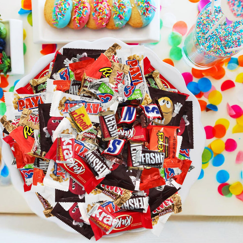SUGADELIC chocolates en uso sobre mesa de fiesta, facilita servicio a invitados