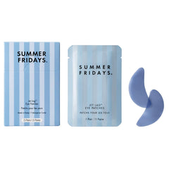 Summer Fridays empaque frontal mostrando 15 pares y beneficio hidratación