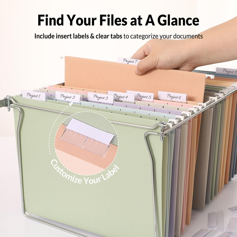 SUNEE colores pastel ordenados para codificar archivos y mejorar búsquedas
