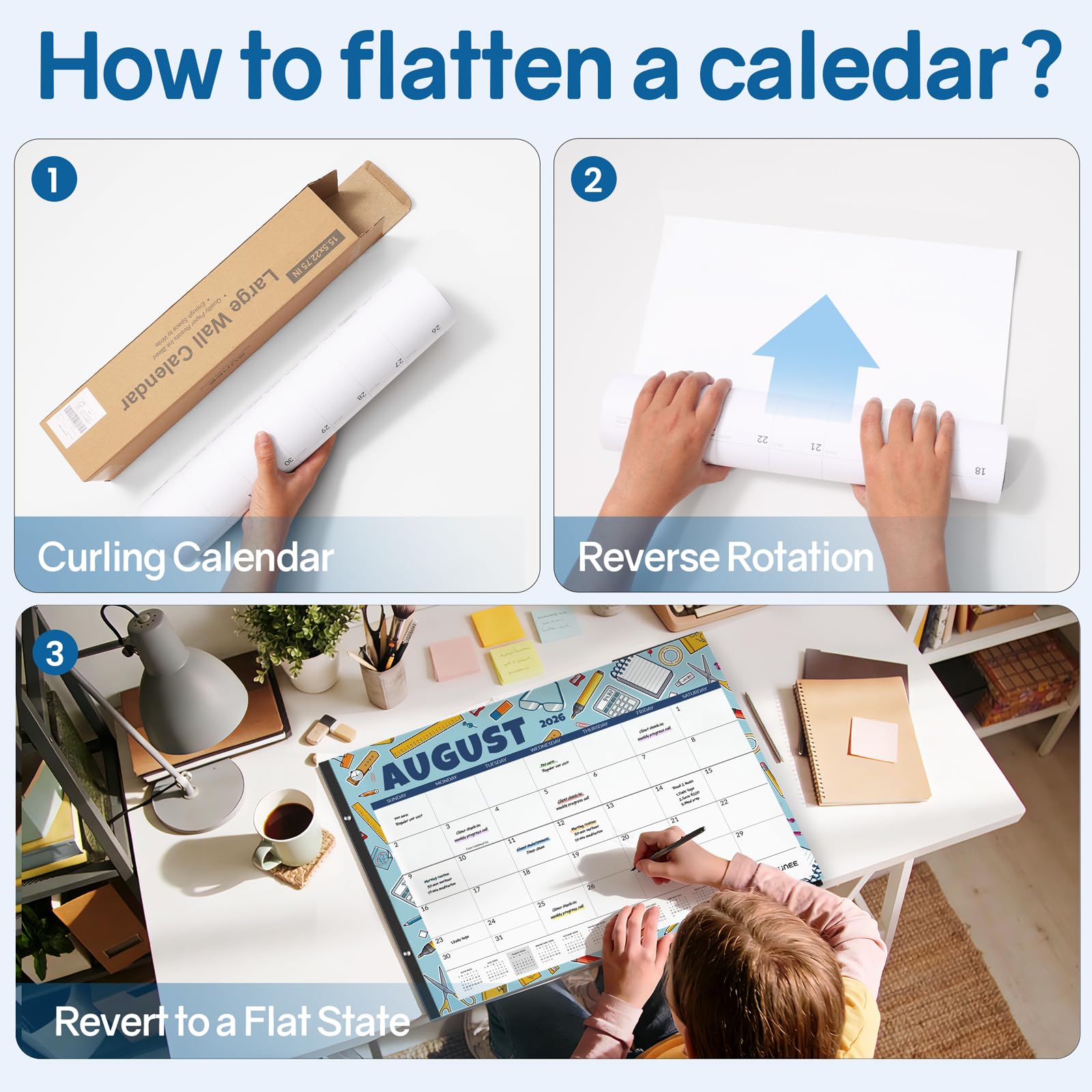SUNEE calendario en ambiente doméstico coordinando actividades familiares