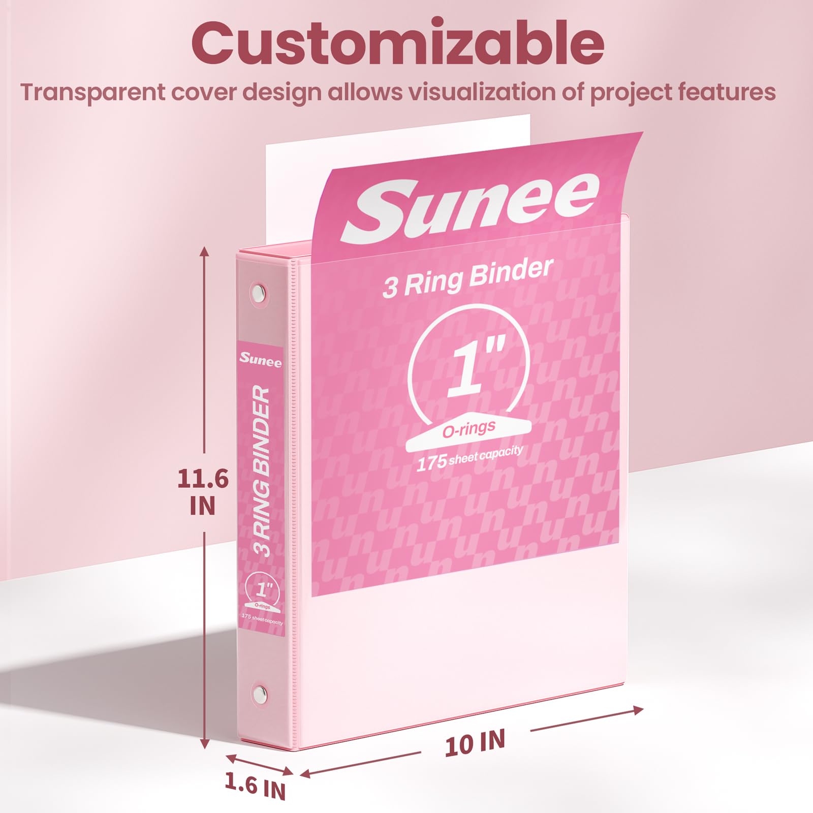 SUNEE lifestyle desk organization showing neat workspace and visual sorting benefit