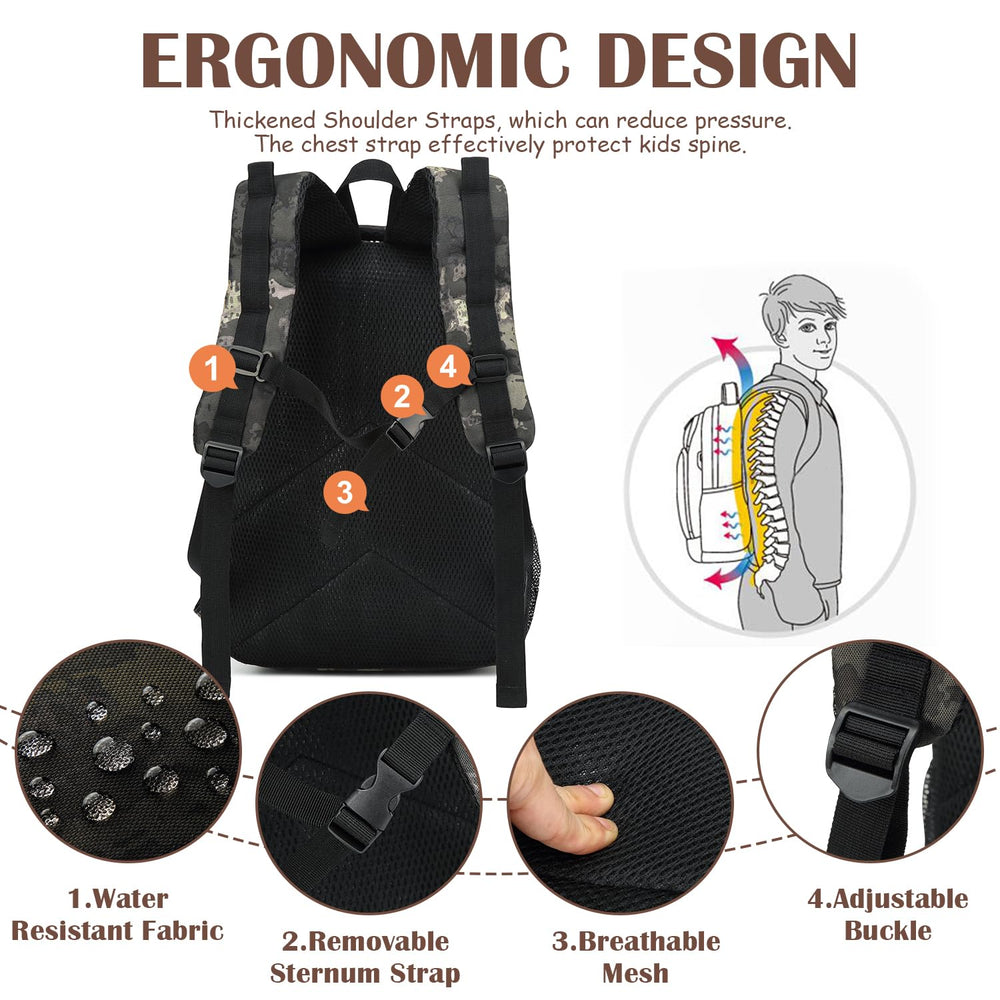 SunForMorning webbing MOLLE frontal para añadir bolsillos y accesorios