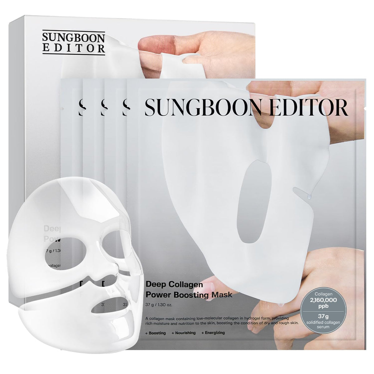 SUNGBOON EDITOR empaque frontal mostrando beneficio hidratación intensa