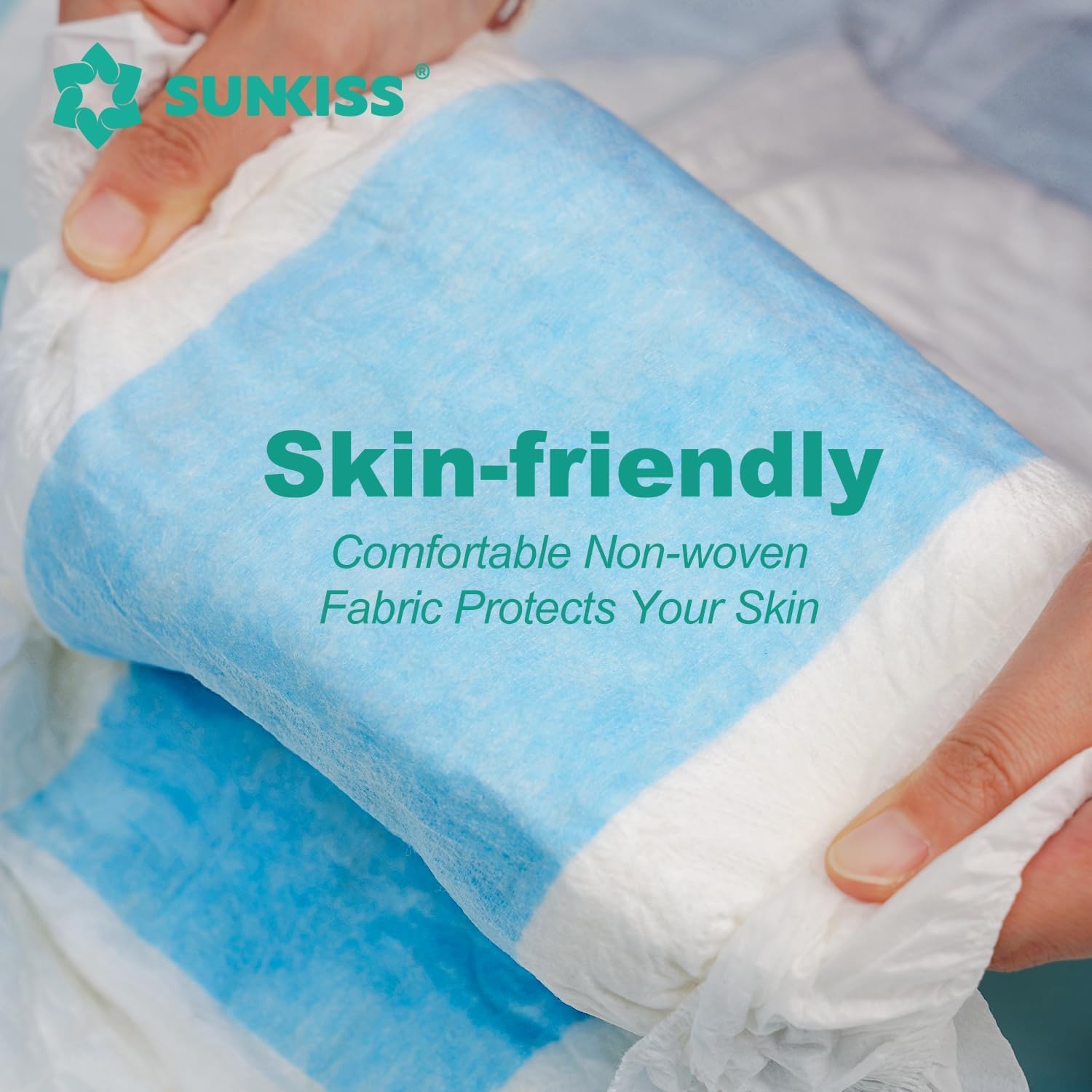 SUNKISS corte del núcleo superabsorbente que retiene fluidos eficazmente