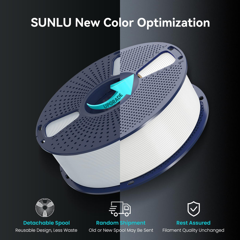 SUNLU filamento en impresora 3D en uso para piezas rápidas
