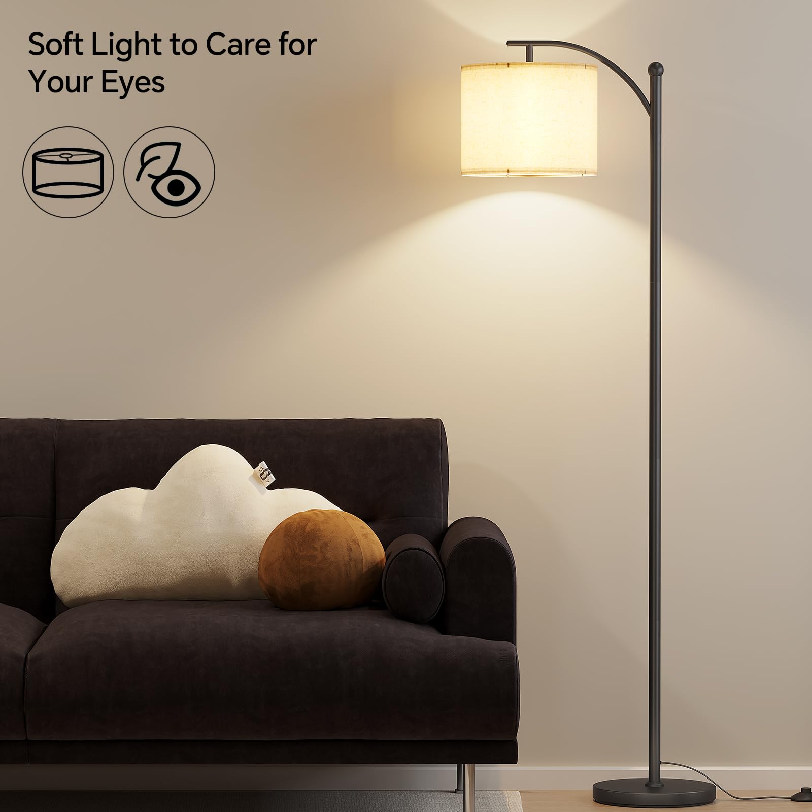 SUNMORY lámpara integrada en salón moderno mejora la decoración