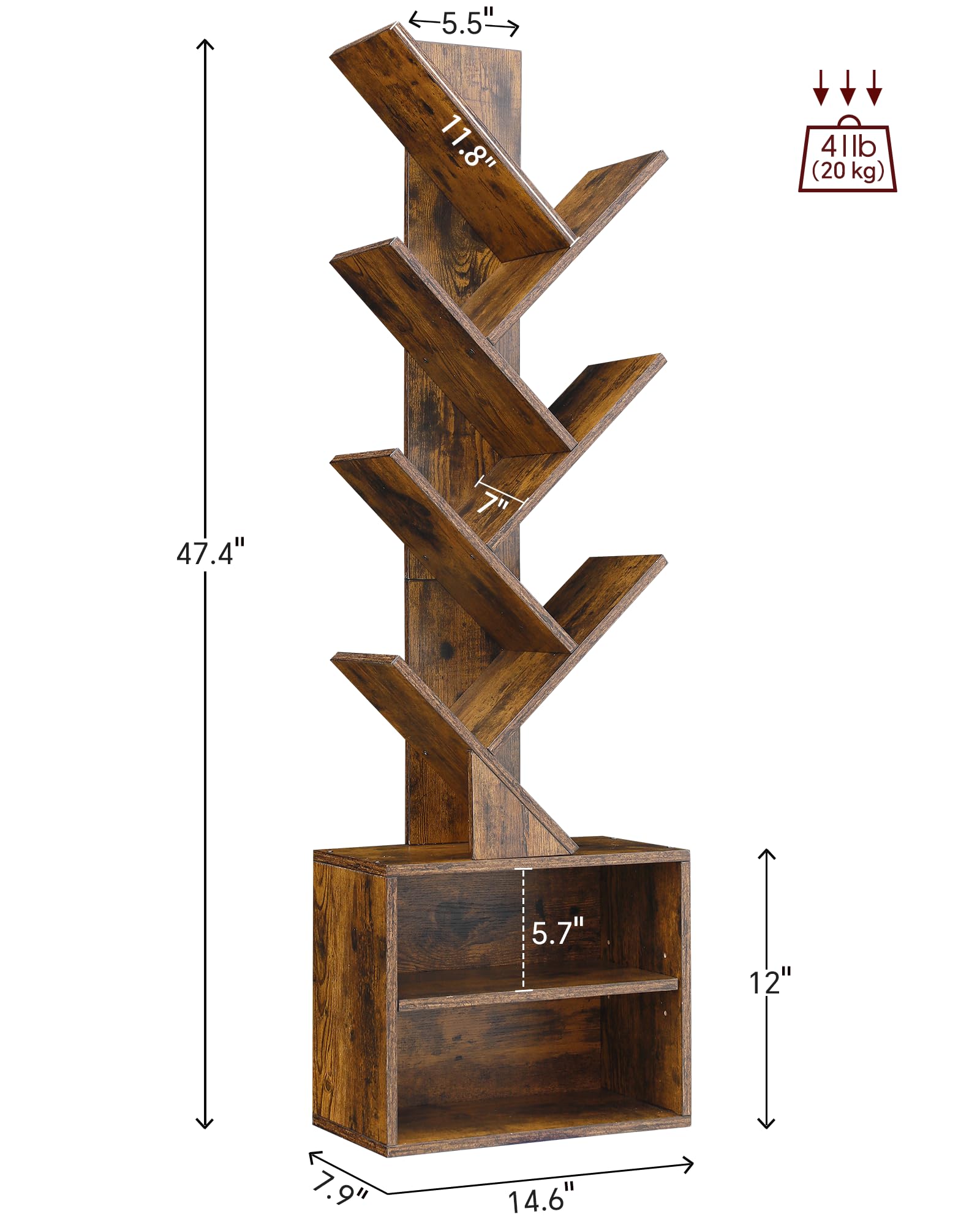 SUNMORY perfil lateral que resalta estructura tipo árbol estable