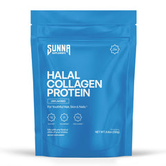 SUNNA SUPPLEMENTS bote frontal mostrando diseño y pureza