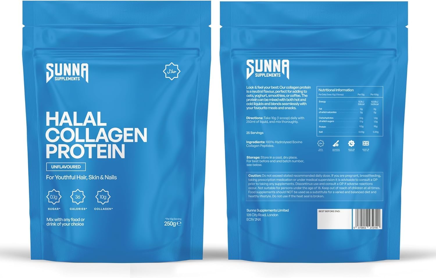 SUNNA SUPPLEMENTS escena de cocina mostrando uso diario práctico
